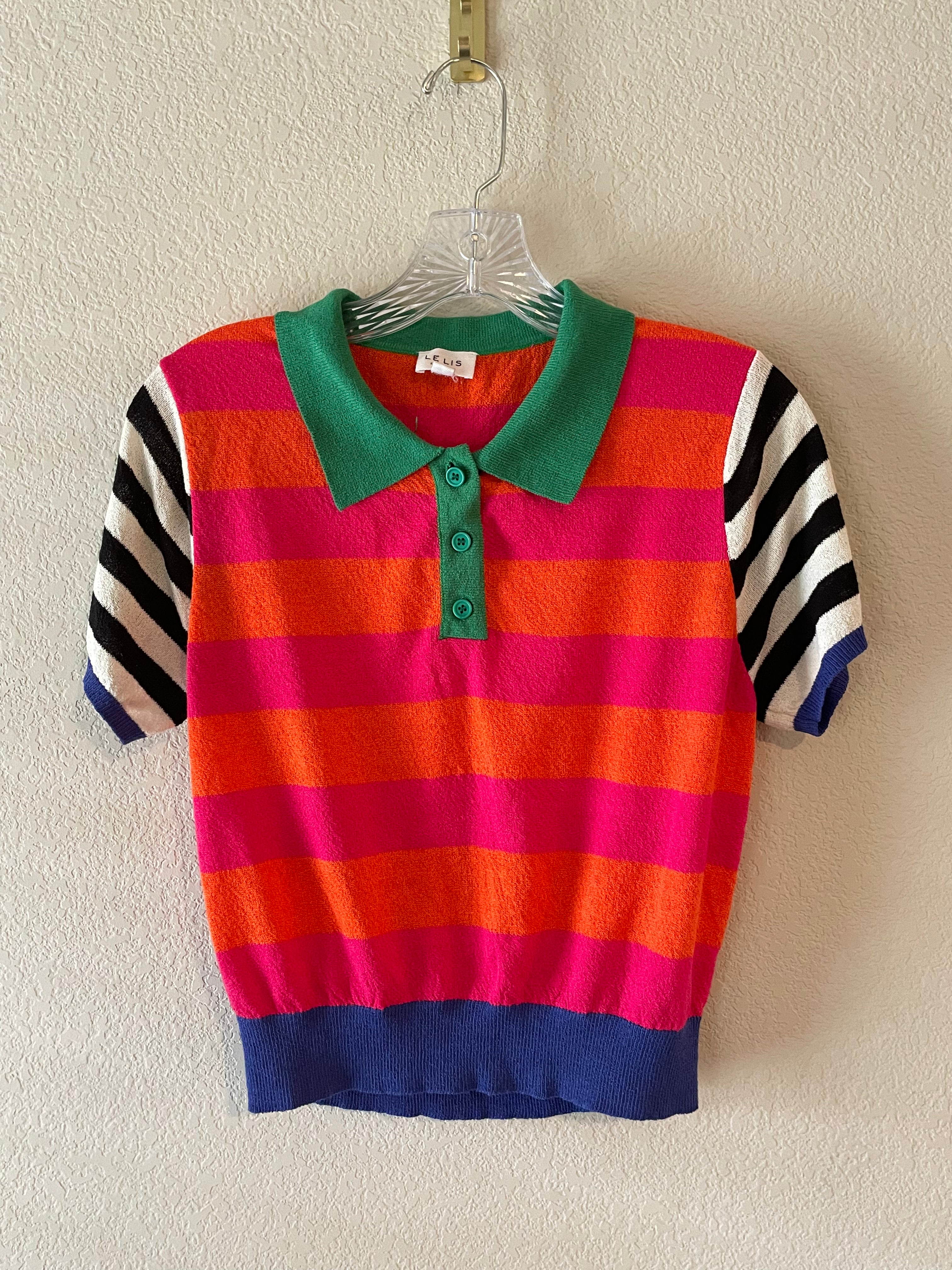 Le Lis Multi Color Knit Top