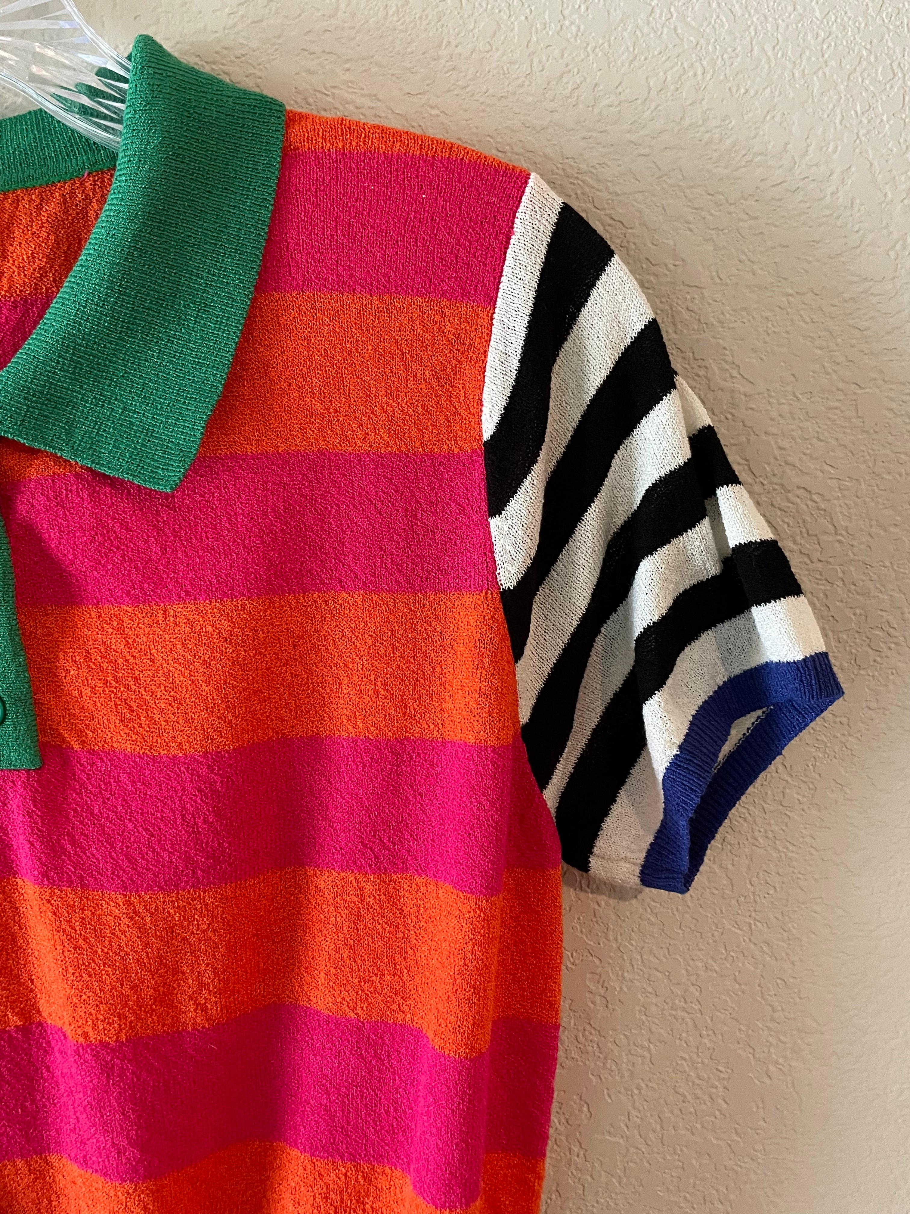 Le Lis Multi Color Knit Top